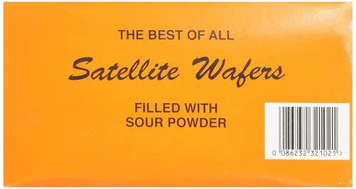 Miniatura 5 de Gerrit's Satellite Wafers - 240 piezas - Relleno de polvo agrio - 10.5oz