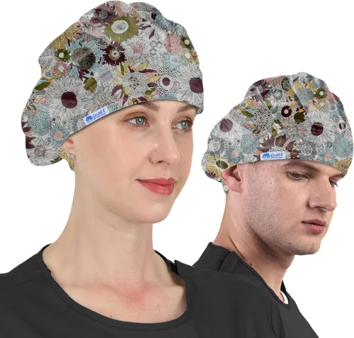 Miniatura 157 de GUOER Sombrero Bouffant Gorra Talla única Multicolor