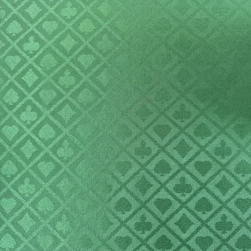 Speed Cloth - Tela de mesa de póquer, sección de 108 x 60 pulgadas, accesorios de fieltro para mesa de juegos de cartas de casino, color verde