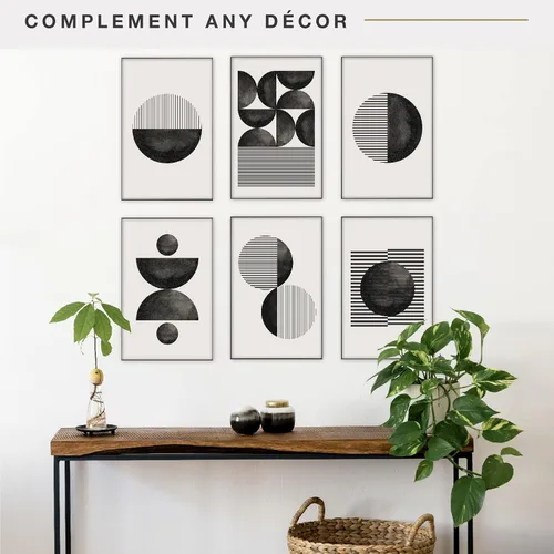 Miniatura 61 de MCS Marco de formato Room Essentials - 8.5x11' (negro)