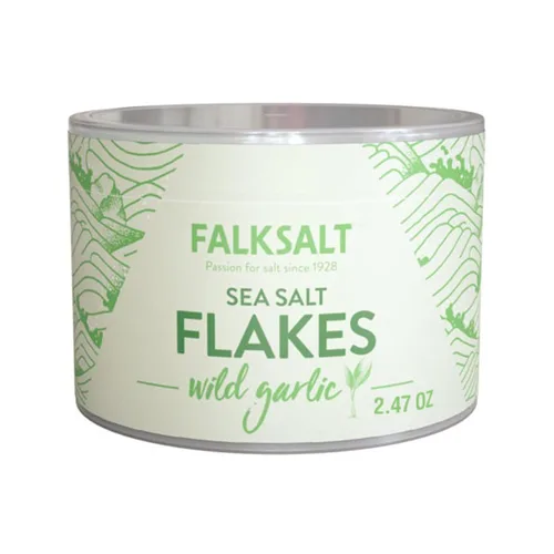 Miniatura 8 de FALKSALT Copos de sal marina naturales orgánicas de 2.47 onzas Certificado sin OMG, Kosher y Halal Copos de sal marina de acabado gourmet 5