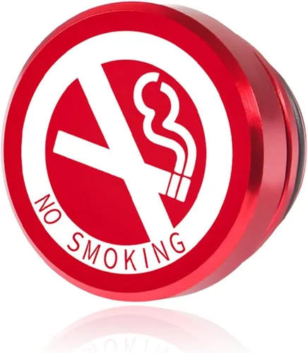 Miniatura 10 de Augeny Funda para Encendedor de Cigarrillos de Coche, Botón de Expulsión a Prueba de Polvo de Aluminio, Funda Universal para Encendedor