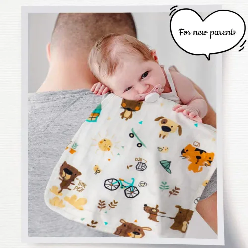 Miniatura 8 de norinori Paños de muselina para bebé, paquete de 6 paños de muselina para eructos, pañuelos, grandes, 20 x 10 pulgadas, extra suaves, absorbentes