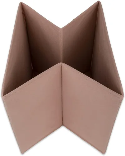 Miniatura 7 de DII Colección de Cubos de Almacenamiento de Tela No Tejida Organizador Plegable, Juego Pequeño, 11x11x11", Rosa Milenario, 2 Unidades Rosa Millennial