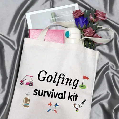 Miniatura 5 de Kit de supervivencia de golf, bolsa de maquillaje, regalo de golf, accesorios de golf, regalo para mamá, golfista, humor