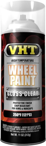 Miniatura 7 de VHT - Lata de pintura para ruedas. Negro brillante