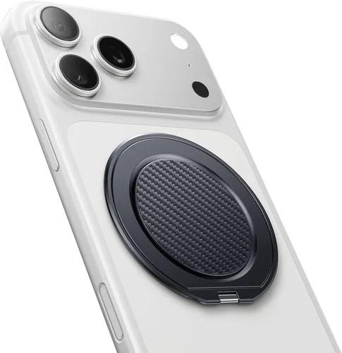 andobil [2026 Ultra-delgado] Agarre magnético para teléfono MagSafe [rotación de 360°] Soporte magnético de anillo de teléfono celular y soporte