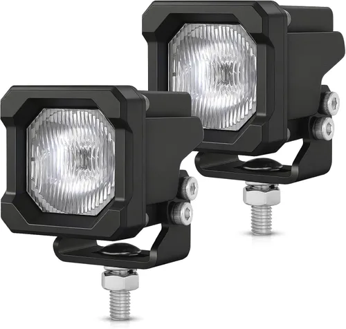 Cápsulas LED, OFFROADTOWN Cubos LED de 2 pulgadas 50W Cápsulas de Luces de Conducción Luz de Parachoques Luz de Zanja Antiniebla Marcha Atrás para