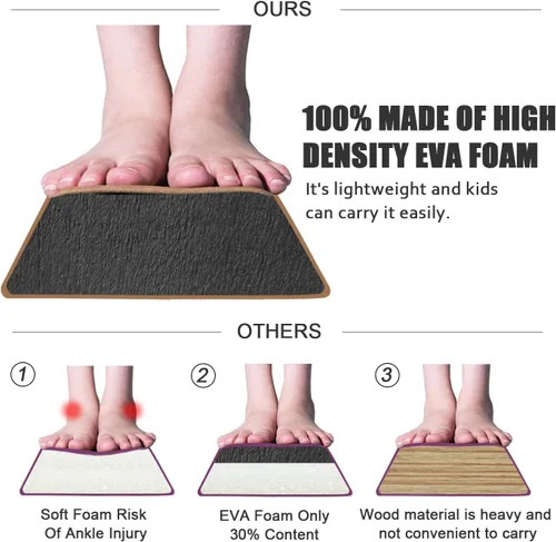 Miniatura 7 de FBSPORT - Barra de equilibrio plegable de 8 pies, 9 pies, 9.5 pies; viga de gimnasia de espuma, viga de equilibrio plegable para niños y adultos