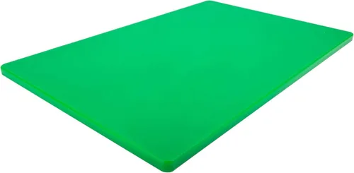 Tabla de cortar profesional libre de BPA, hecha de plástico de polietileno de alta densidad para restaurantes, apta para lavavajillas, Verde