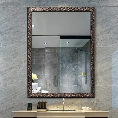 Miniatura 3 de Espejo de pared de baño, espejos de baño para pared, rectangular, moderno, espejo de pared para baño, colgante vertical u horizontal, para sala
