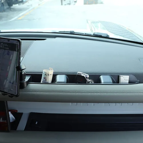 Miniatura 7 de Caja de almacenamiento de consola central de automóvil ABS para Land Rover Defender 110 2020-2021 2022 (estilo 12)