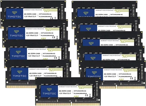 Miniatura 19 de Timetec Kit de 32 GB (2x16GB) DDR4 2400MHz PC4-19200 sin ECC sin búfer 1.2V CL17 2Rx8 Doble soporte 260 pines SODIMM para laptop estilo Notebook