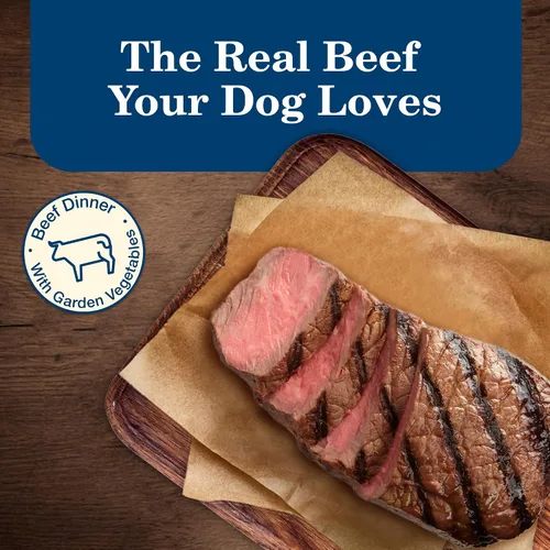 Miniatura 3 de Blue Buffalo Homestyle - Comida húmeda para perro, receta casera, alimento para perro adulto, vacuno, lata de 12.5 onzas (Paquete de 12.5)