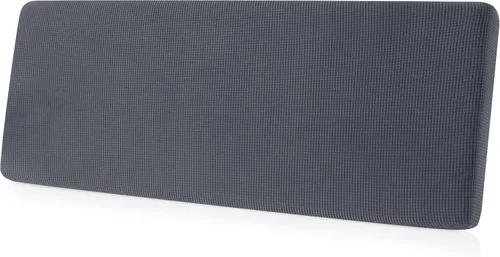 Miniatura 103 de CHUN YI - Funda elástica de cojín para sofá biplaza, funda de asiento de sofá con tela jacquard de elastano (mediana, color marfil blanco)