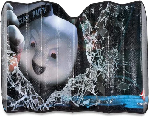 Miniatura 2 de Ghostbusters Angry Stay Puft Marshmallow Man - Parasol para automóvil 58 x 27.5 pulgadas