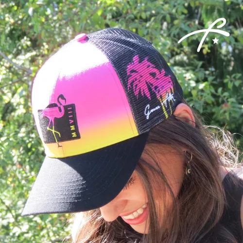 Miniatura 6 de Grace Folly - Gorras de camionero de playa para mujer - Gorra de béisbol ajustable para el verano