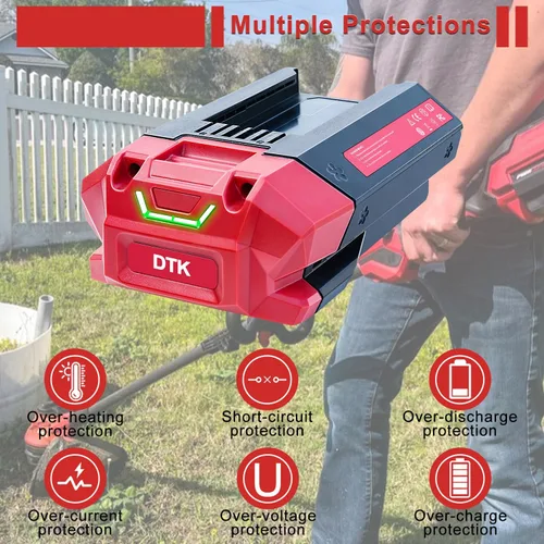 Miniatura 3 de DTK Reemplazo de batería para batería SKIL 40V 2.0Ah BY8723C BY8705-00 BY8708C-01 BY8723C-00 PWRCore Lithium