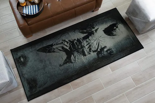 Miniatura 5 de Alfombra Star Wars Han Solo en Carbonita para Sala de Estar 81 x 183 Centímetros
