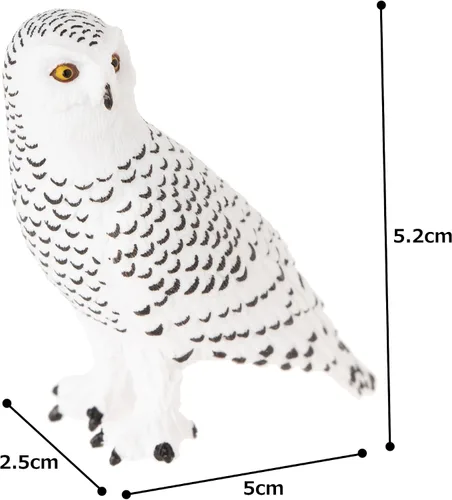Miniatura 3 de MOJO Figura de juguete de búho nevado