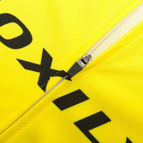 Miniatura 4 de MOXILYN Conjunto de ropa de ciclismo para hombre, con cremallera completa, transpirable, de secado rápido, camisa + baberos de ciclismo