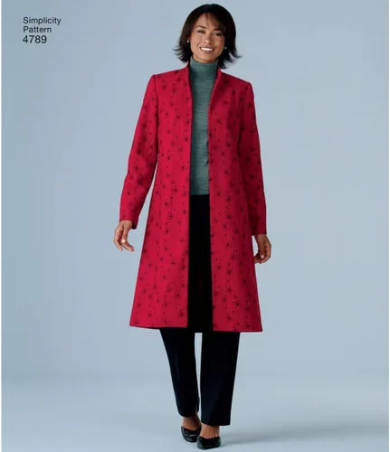 Miniatura 4 de Simplicity 4789 Pantalones de talla grande, chalecos, chaqueta y patrón de costura para mujer de In K Design, tallas AA (10 -18)