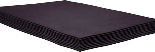 Miniatura 6 de ACTIVITYYA - Hojas de espuma EVA negra, 9 x 12 pulgadas, papel de espuma artesanal de 0.079 in de grosor para artes y manualidades, 10 hojas Negro