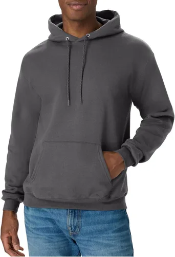 Miniatura 24 de Hanes Men's Hoodie - EcoSmart Fleece Hooded Sweatshirt for Men & Women - Midweight Fleece - Big & Tall Available