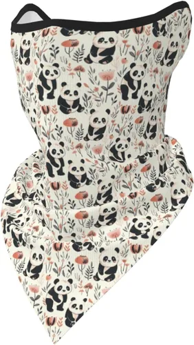 Miniatura 15 de Polaina para el cuello, bandanas para hombres y mujeres, cubierta de bufanda para la cara con rayos UV, con agujero para las orejas, máscara facial