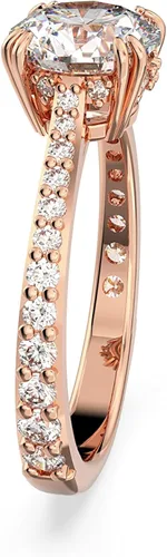 Miniatura 3 de Swarovski Constella Cocktail Ring Jewelry Collection Princess Cut Clear Crystals