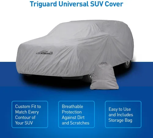 Miniatura 4 de Funda universal para SUVS - Grande (4 puertas Tahoe, Expedition) Triguard gris