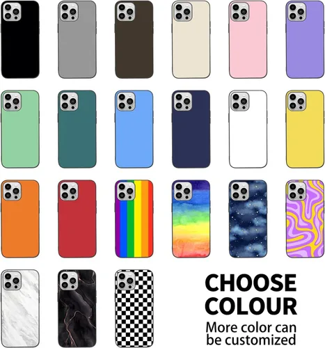 Miniatura 2 de Easycosy Fundas de teléfono personalizadas con fotos para 17 16 15 14 13 12 11 Pro/Max/Mini XR X Xs Max Funda de iPhone personalizada con múltiples