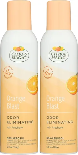 Miniatura 11 de Citrus Magic Spray ambientador que elimina olores, limón tropical, 3 onzas, paquete de 3