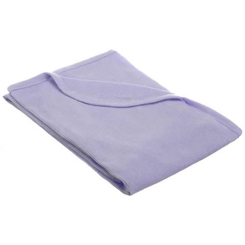 Miniatura 10 de American Baby Company Manta de Sarro Térmico 100% Algodón para Envolver, Suave, Transpirable y Elástica, Azul, 30 x 40 pulgadas para Niños y Niñas