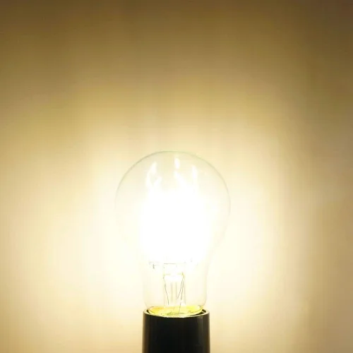 Miniatura 4 de Bombilla LED de entrada de bajo voltaje de 12 V-24 V, estilo clásico A19 (A60), 6 W 600 lm, regulable con atenuador PWM de 12 V CC, lámpara de base