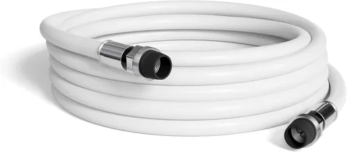 Miniatura 14 de THE CIMPLE CO - Cable coaxial RG6 de 1 pie para exteriores - Cable coaxial doble blindado para interiores y exteriores para antenas de TV vía