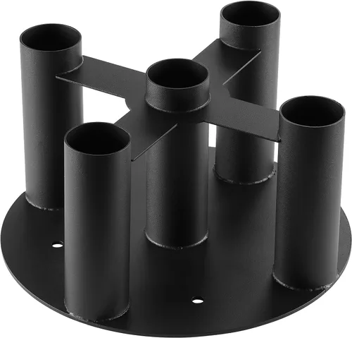 Soporte para barra de almacenamiento, soporte vertical resistente para el hogar y gimnasio comercial, se adapta a barras olímpicas de 2 pulgadas,