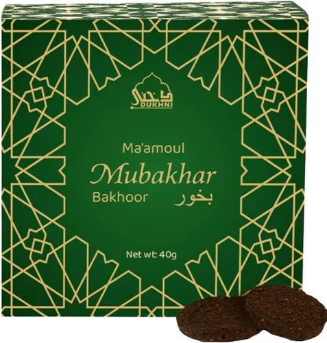 Miniatura 9 de Maamoul Bakhoor - Caja variada de Dukhni Juego de regalo, cesta de Ramadán y regalo de Eid Auténtico incienso árabe surtido 20 piezas Bakhoor