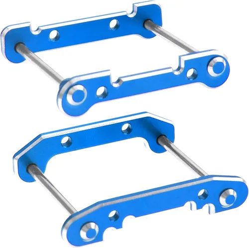 Placa de montaje de refuerzo para brazo oscilante delantero trasero compatible con WLtoys 144001 144002 144010 124016 124017 124018 124019 RC Car