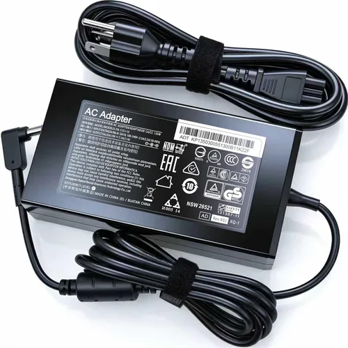 Cargador para portátil de 135 W compatible con Acer Nitro 5 AN515-51 AN515-52 AN515-53 AN517-51 ADP-135KB T N18C3 N18C4
