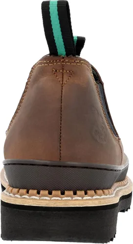 Miniatura 6 de Georgia Giant Romeo - Botas sin cordones - GR262, cuero de grano completo, antideslizantes, ligeras, con protector de parachoques resistente al