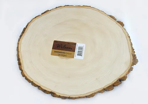 Miniatura 8 de Wilson Placa de tilo (redonda/ovalada) caja de valor de cantidad a granel (pequeña (5-7 pulgadas de diámetro) paquete de 20