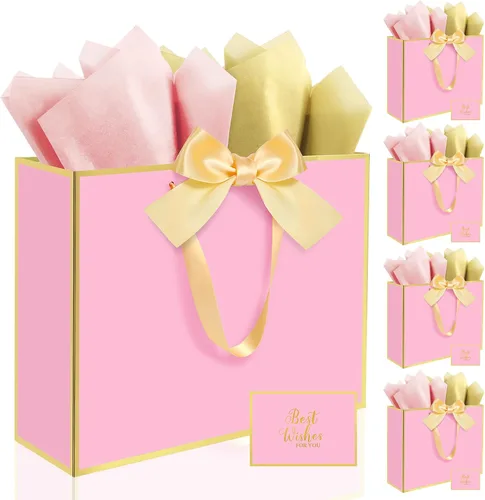 Miniatura 31 de Ethhqu Bolsas de regalo grandes con asas