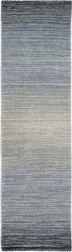 Miniatura 3 de Liora Manne Aruba - Alfombra de lana tejida a mano para interiores, diseño de transición degradado casual (mezclilla degradada)