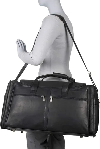 Miniatura 5 de Le Donne - Bolso de lona (piel), color marrón