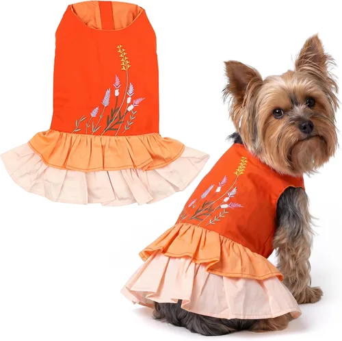 Miniatura 102 de Parisian Pet Chambray - Vestido para perro - Ligero sin mangas para perro, niña, talla XS Chambray en general