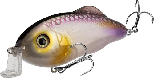 Miniatura 4 de Strike King Hybrid Hunter Jr Crankbait Fishing Lure, 1/2 oz, Reflective 3D Eyes Sweet Shad