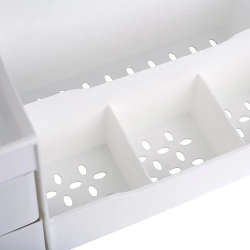Miniatura 3 de Mantello Organizador de Almacenamiento para Cosméticos - Colocado en Tu Tocador, Encimera de Baño o Vestidor - Organiza Fácilmente Tus Cosméticos