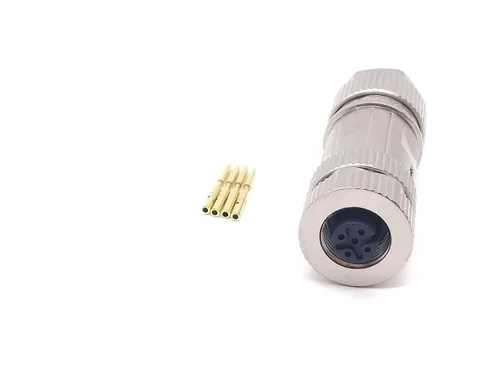 Miniatura 10 de Elecbee Profibus M12 - Conector con cable de conexión de campo recto con shiled (código A macho de 3 pines)
