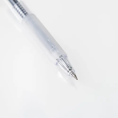 Miniatura 3 de Bolígrafos de gel retráctiles ultra finos de 0.015 in punta de bala para una escritura rápida y suave, tinta negra, paquete de 12